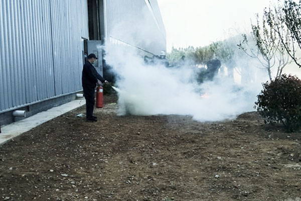 公司組織開展安全教育培訓暨消防演練活動